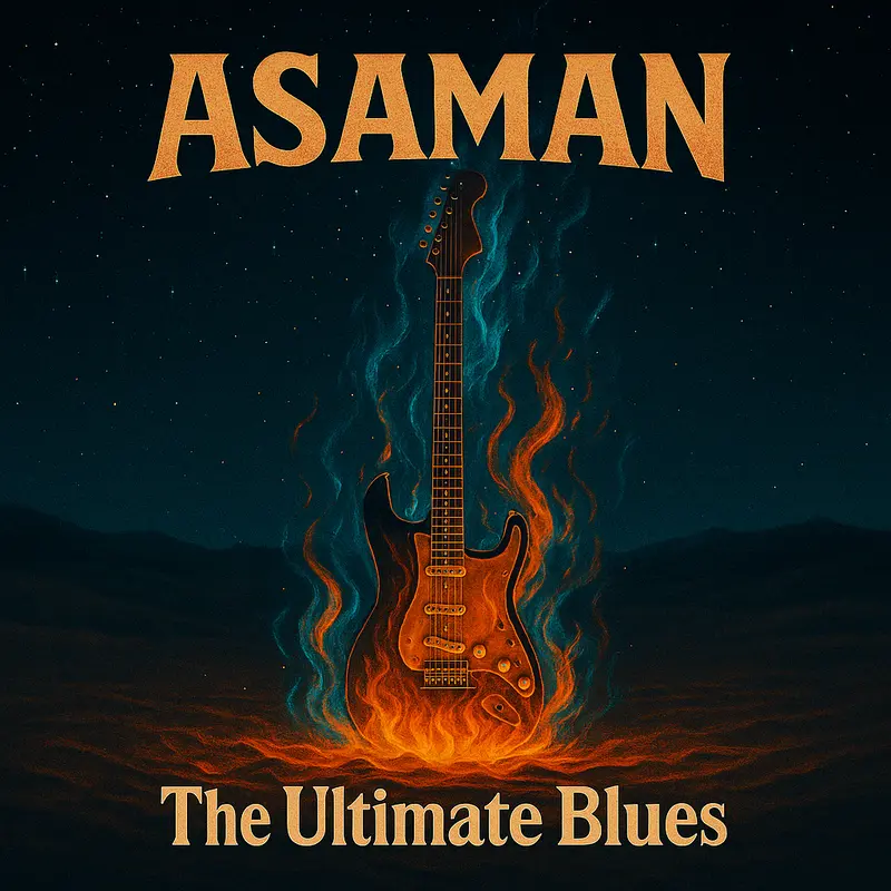 image de pochette album Asaman The Ultimate Blues collection